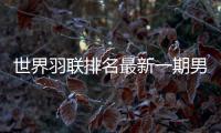 世界羽联排名最新一期男女单榜单：山口茜女单第一