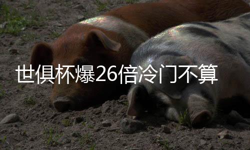 世俱杯爆26倍冷门不算什么 英格兰曾爆500倍大冷