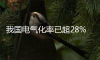 我国电气化率已超28% 高于欧美主要发达经济体