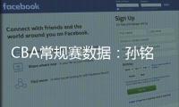 CBA常规赛数据：孙铭徽三项第一 杨瀚森盖帽王