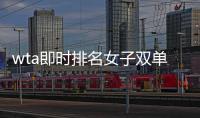 wta即时排名女子双单打最新积分榜：三金花列前四十